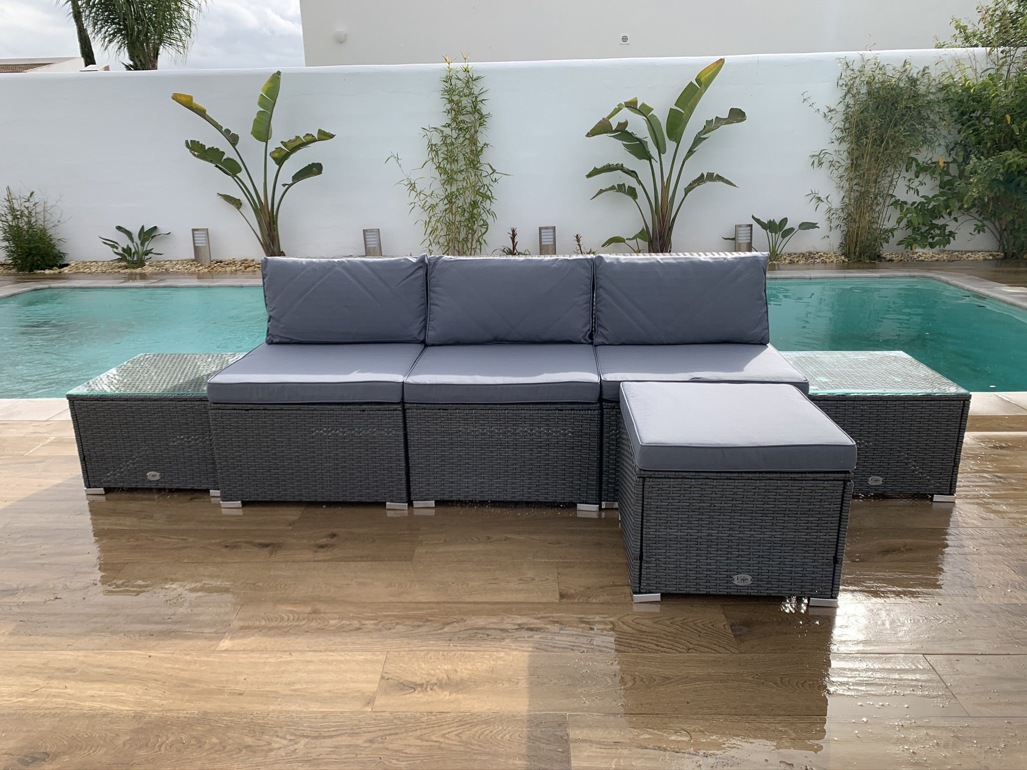 Bahamas Conjunto Central doble mesa