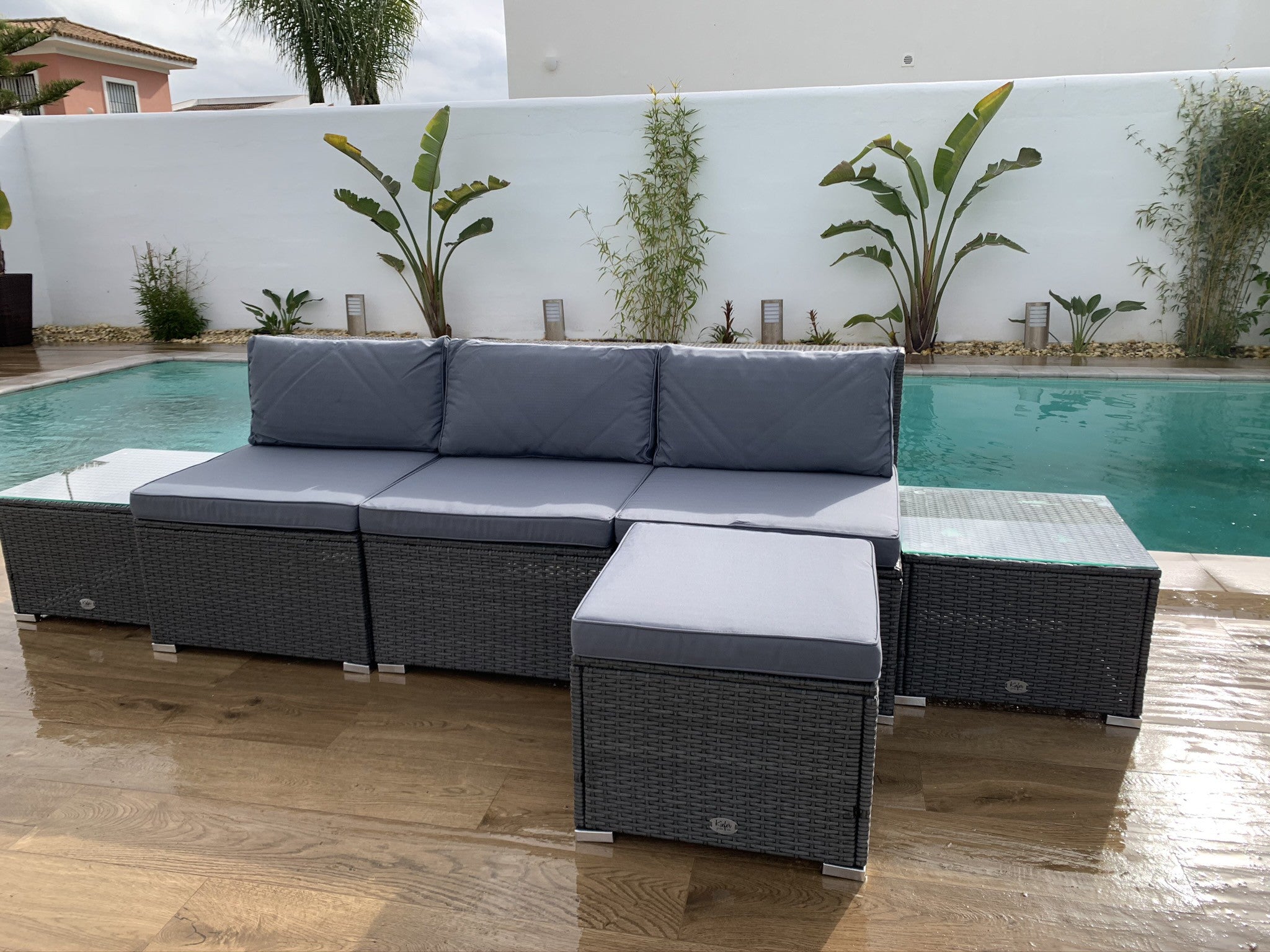 Bahamas Conjunto Central doble mesa