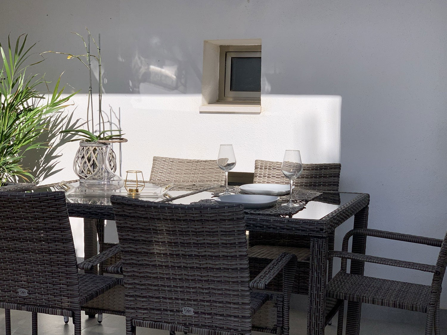 Comedor de Jardín Formentera 6 Plazas | Ratán Sintético
