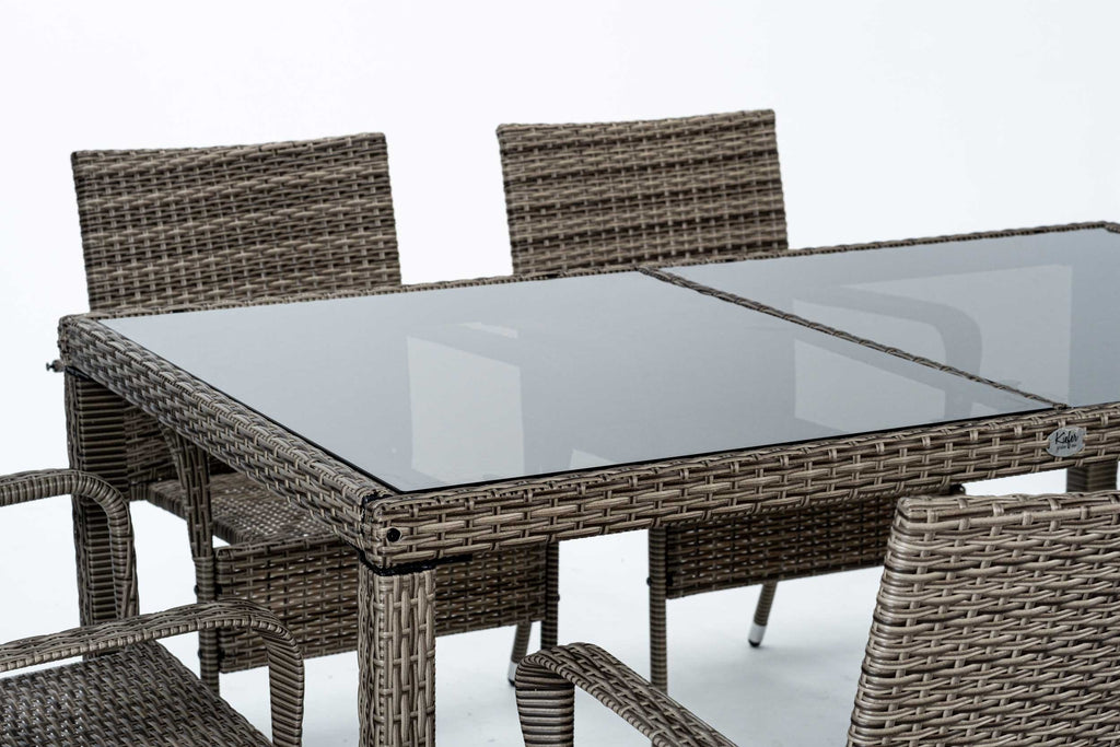 Comedor de Jardín Formentera 6 Plazas | Ratán Sintético