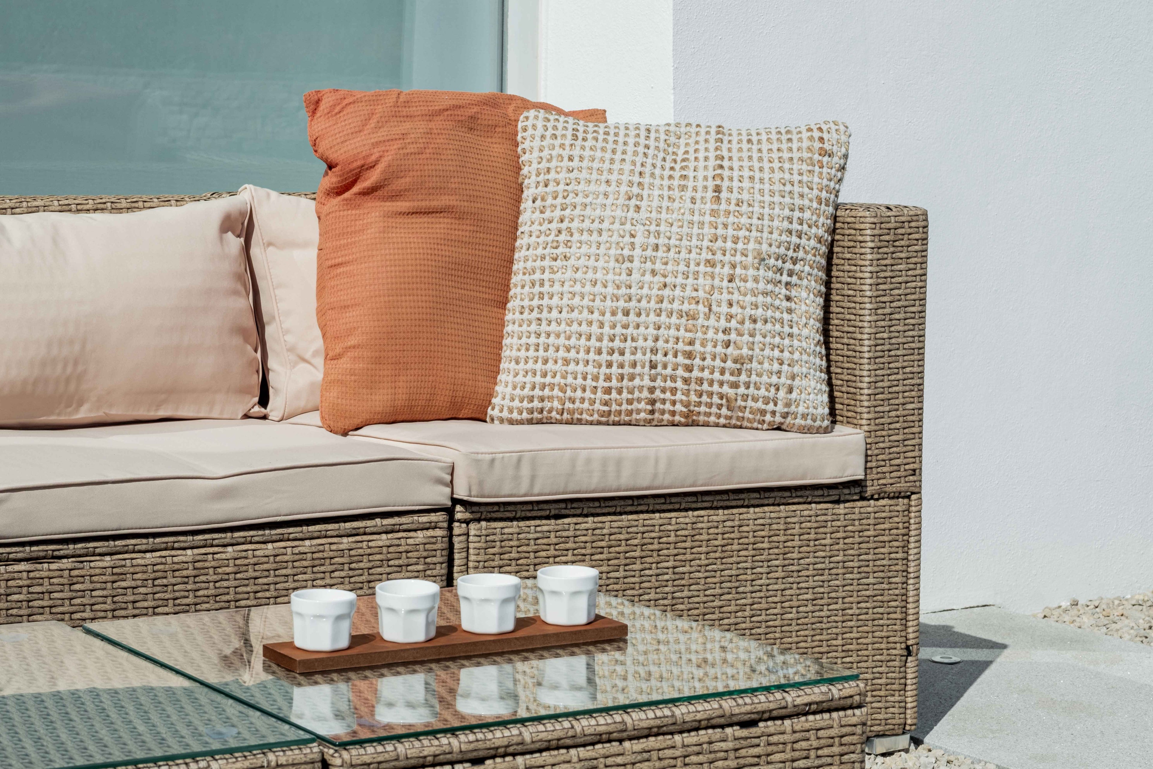Bahamas Conjunto Cuatro doble mesa