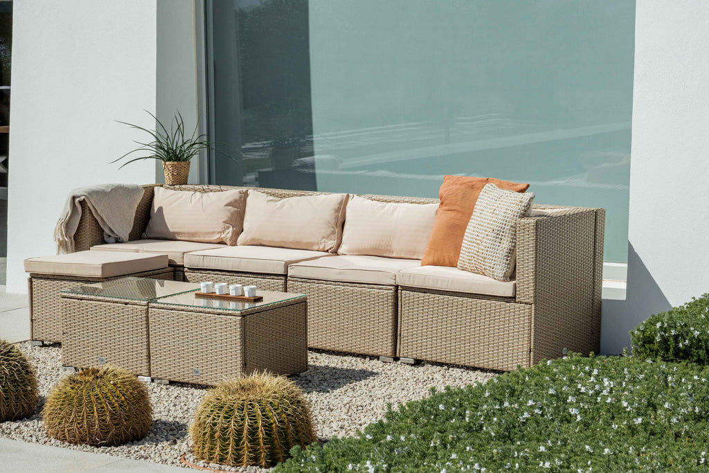Bahamas Conjunto Cuatro doble mesa
