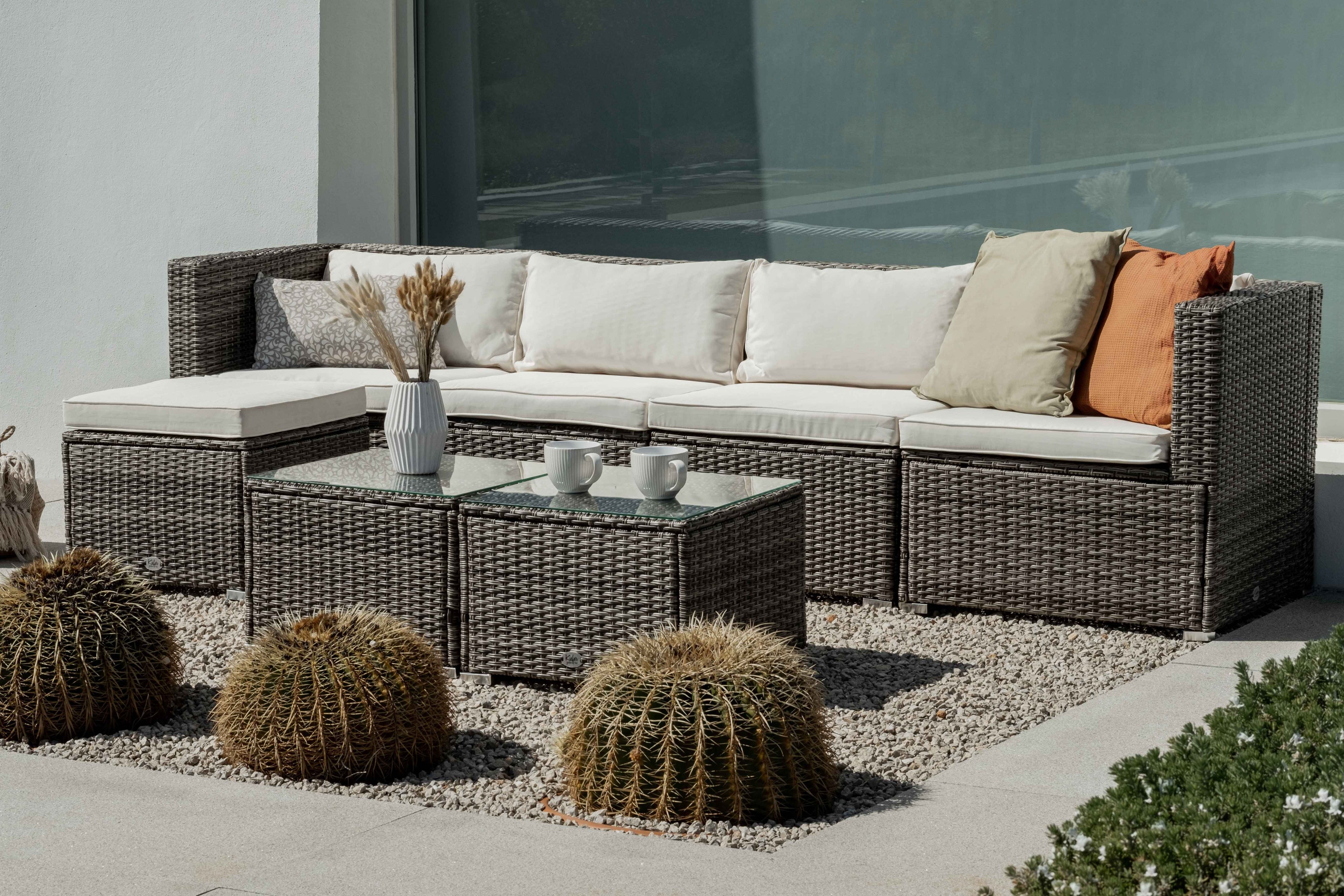 Bahamas Conjunto Cuatro doble mesa