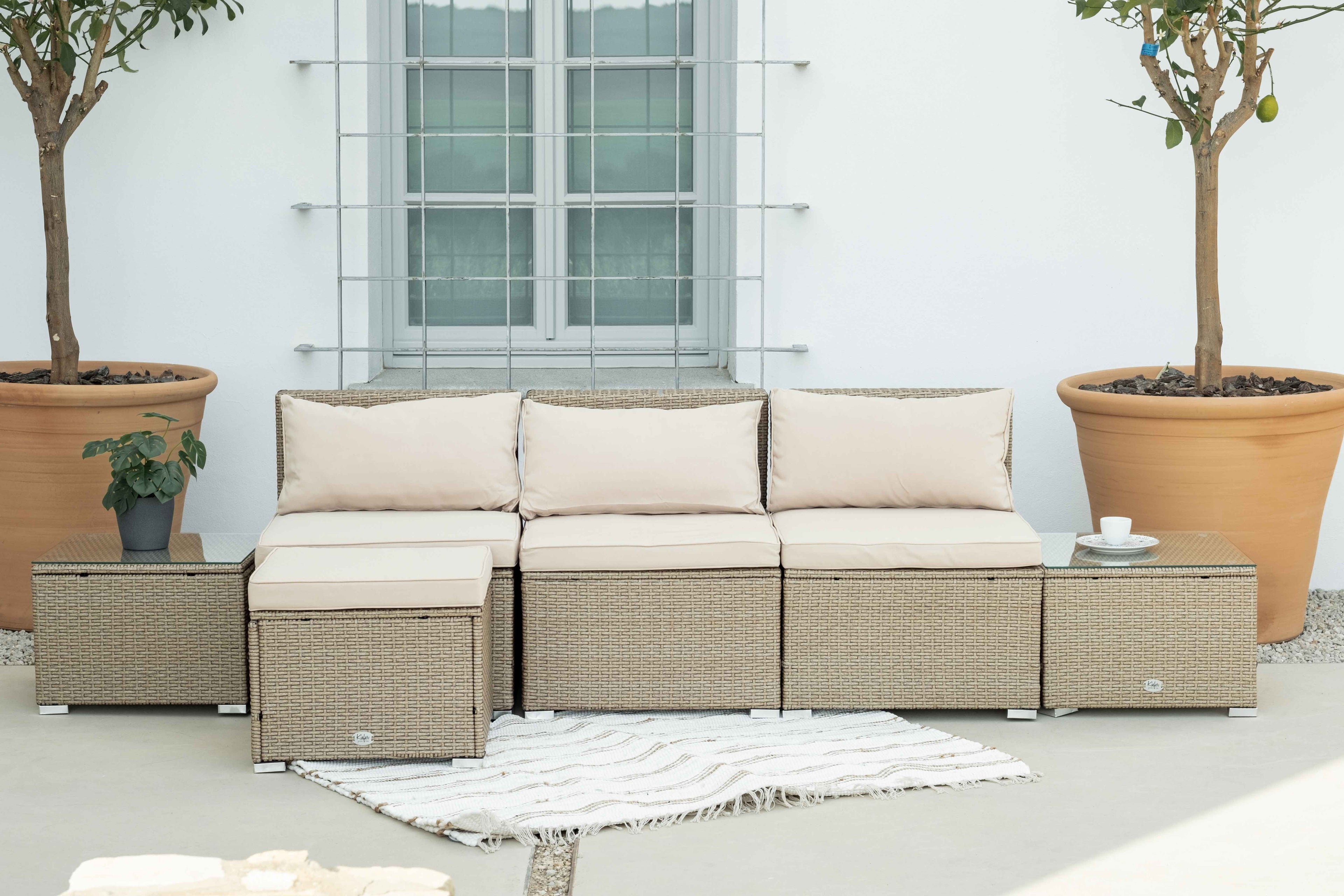 Bahamas Conjunto Central doble mesa