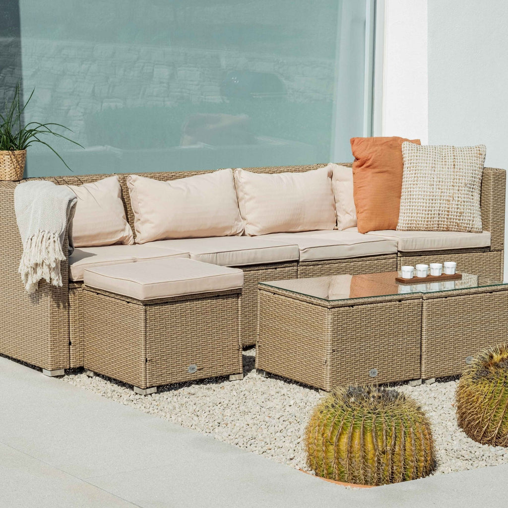 Bahamas Conjunto Cuatro doble mesa