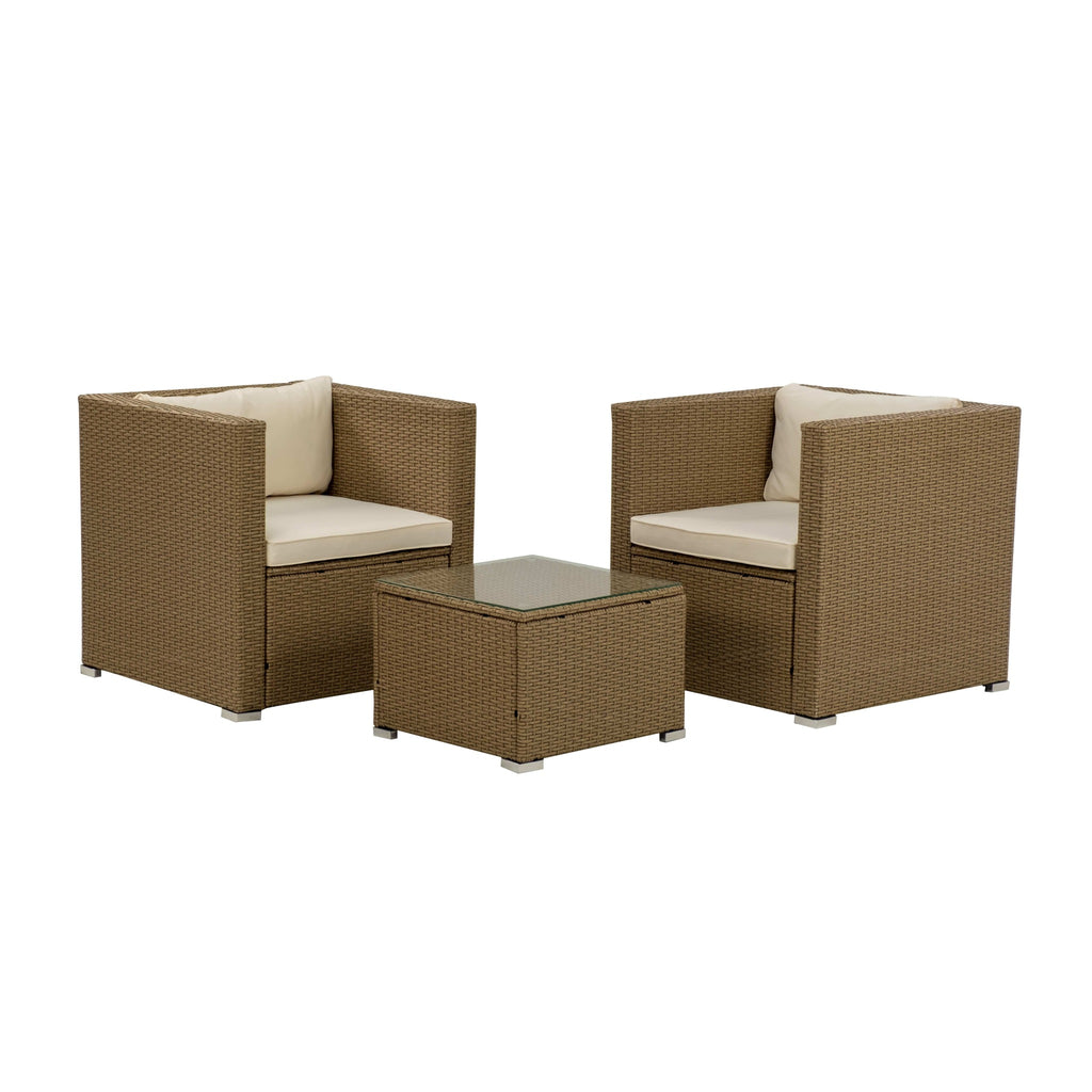 Conjunto de Jardín Ravello Doble Mini — OUTLET | 2 Sillones y Mesa — vista 4