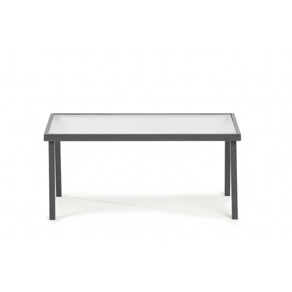 Conjunto de Jardín Arvendis 4 Plazas — Acero Galvanizado y Textileno | Gris — vista 13