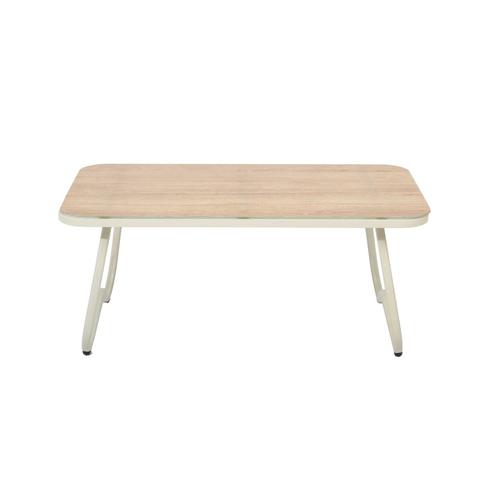 Conjunto de Jardín Helvoria 4 Plazas — Acero Galvanizado y Textileno | Sofá, 2 Sillones y Mesa — vista 6