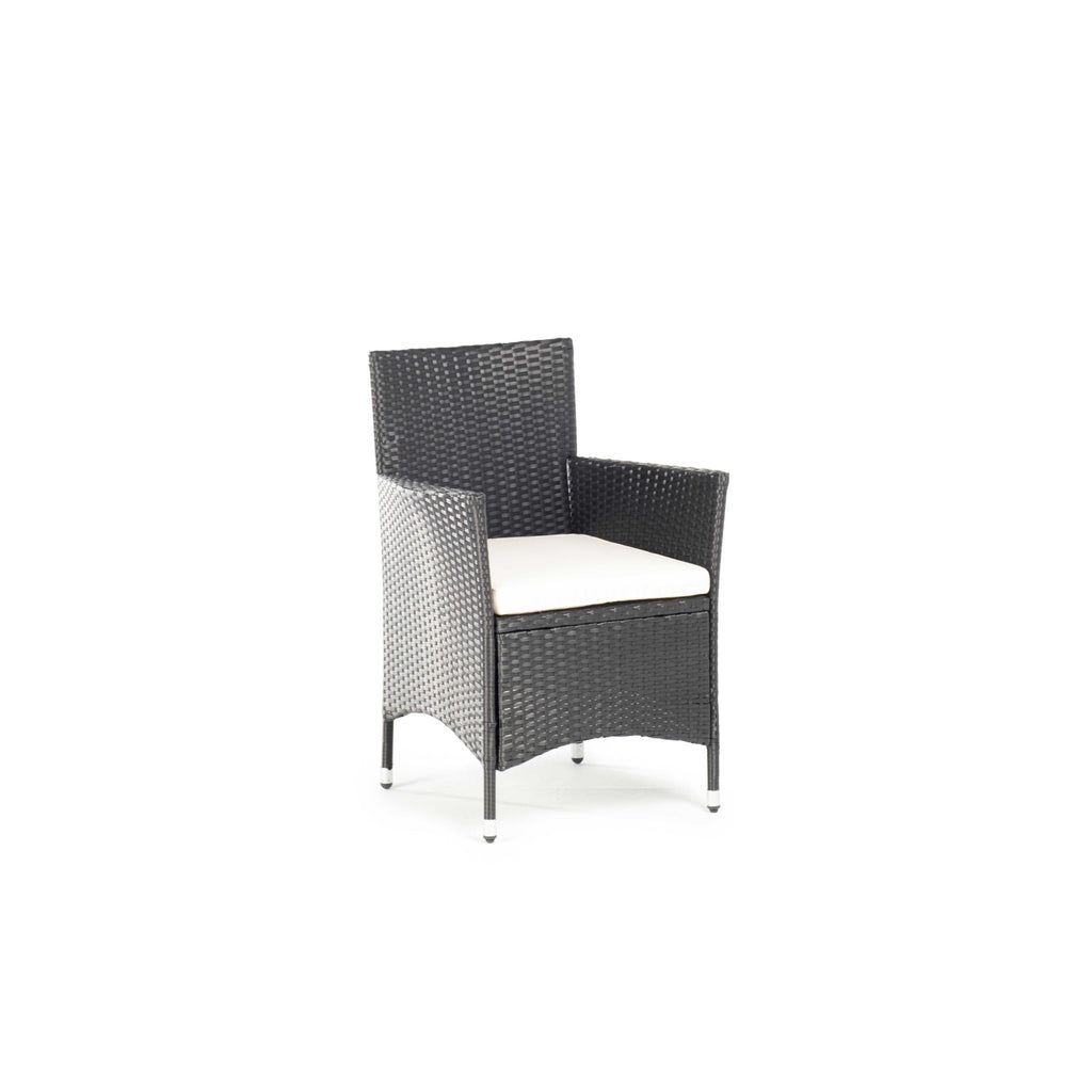 Comedor de Jardín Zurich 6 Plazas — Ratán Sintético | Negro — vista 2