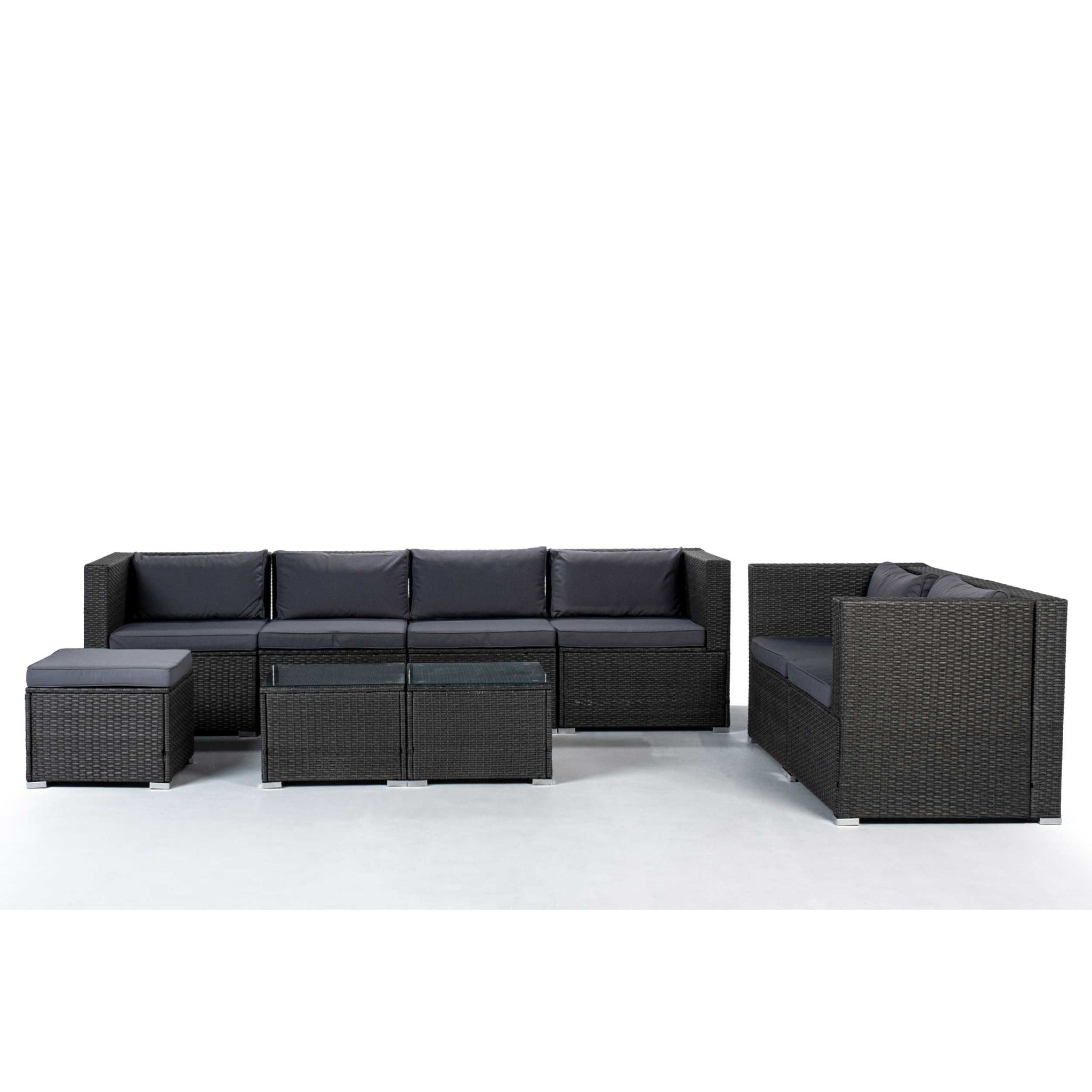 Conjunto de Jardín Ravello Doble Sofá — Ratán Sintético — vista 4