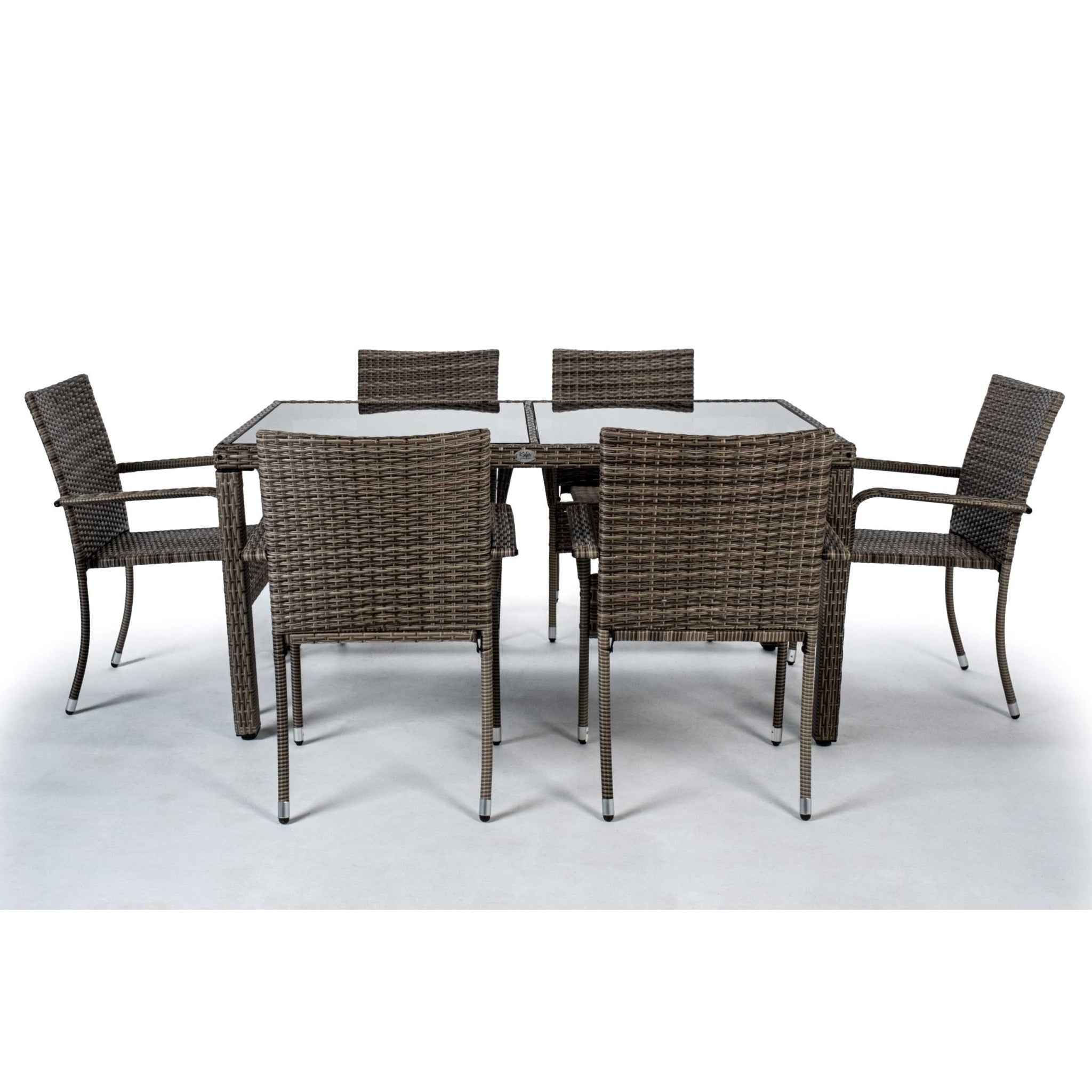 Comedor de Jardín Ibiza 6 Plazas | Ratán Sintético — vista 4