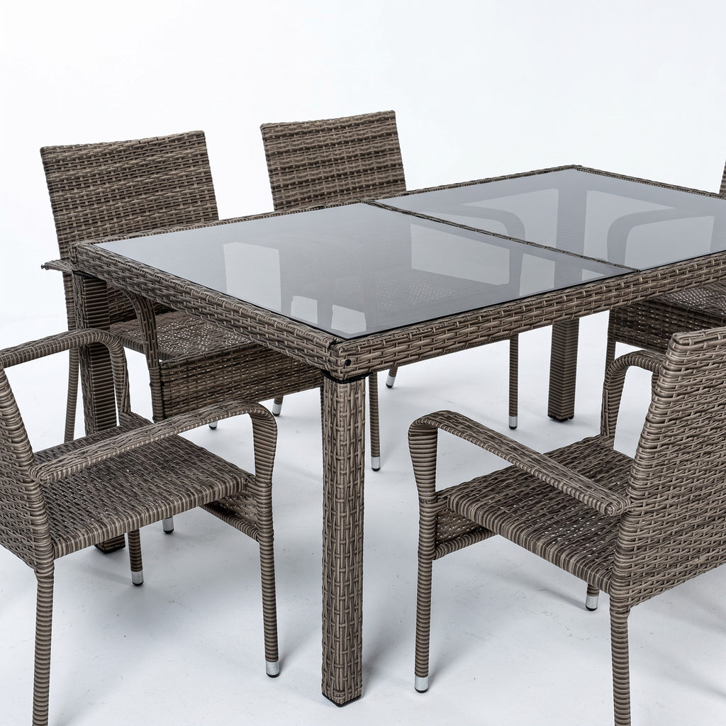 Comedor de Jardín Ibiza 6 Plazas | Ratán Sintético — vista 8
