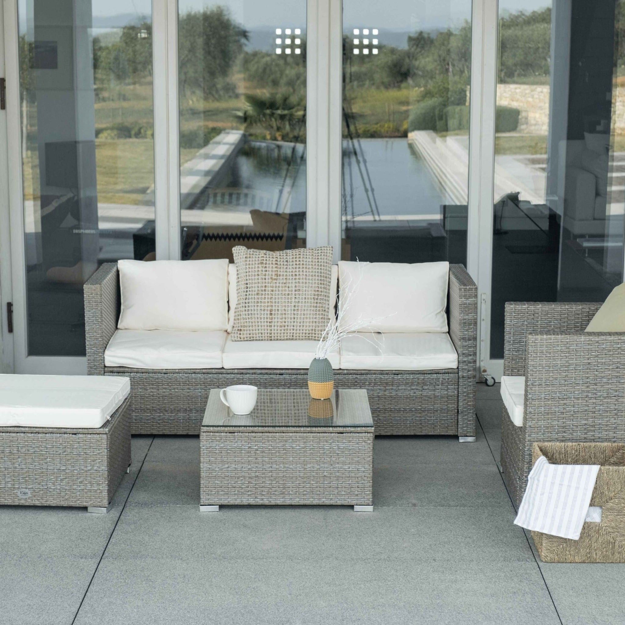 Conjunto de Jardín Evora — Muebles de Exterior