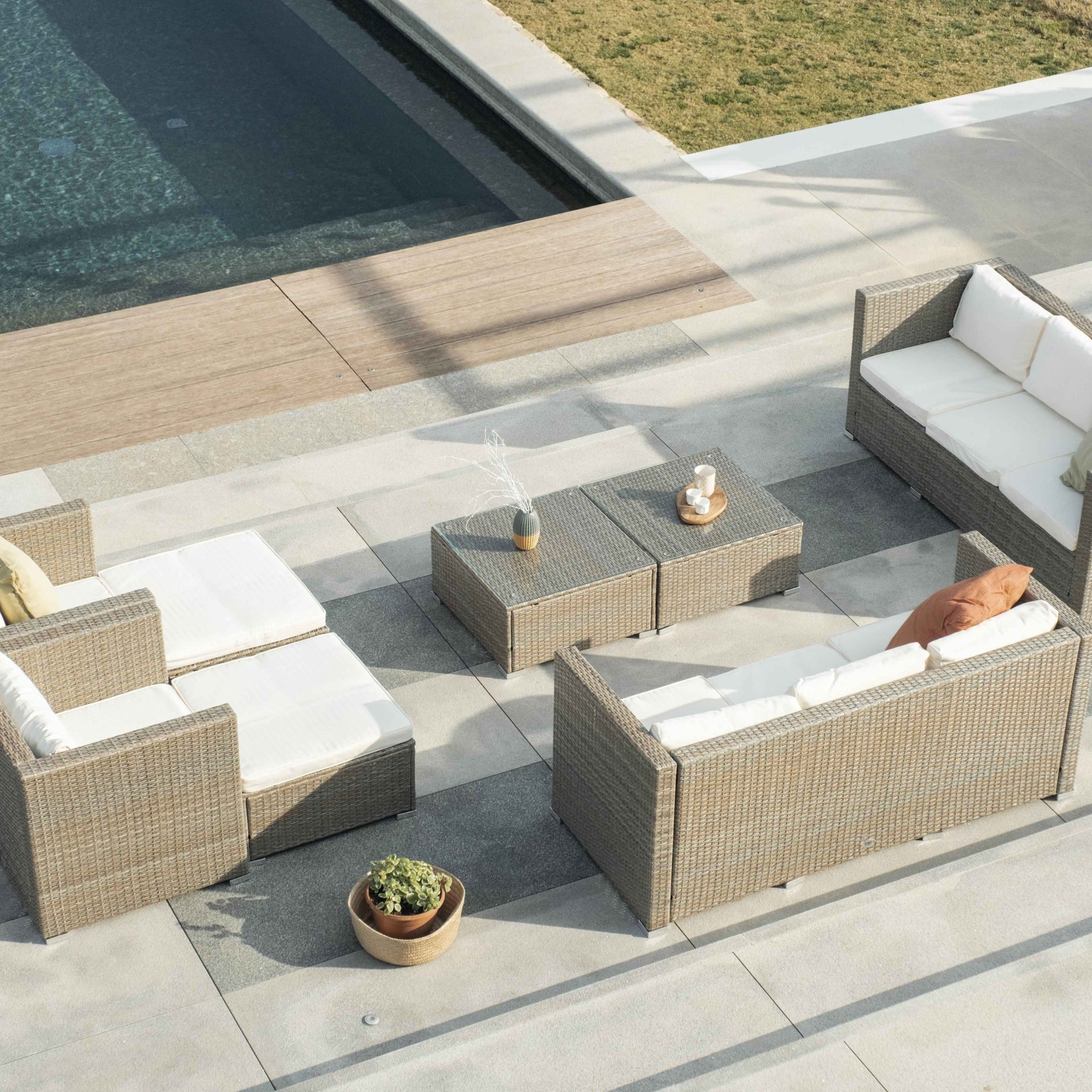 Conjunto de Jardín Evora Deluxe