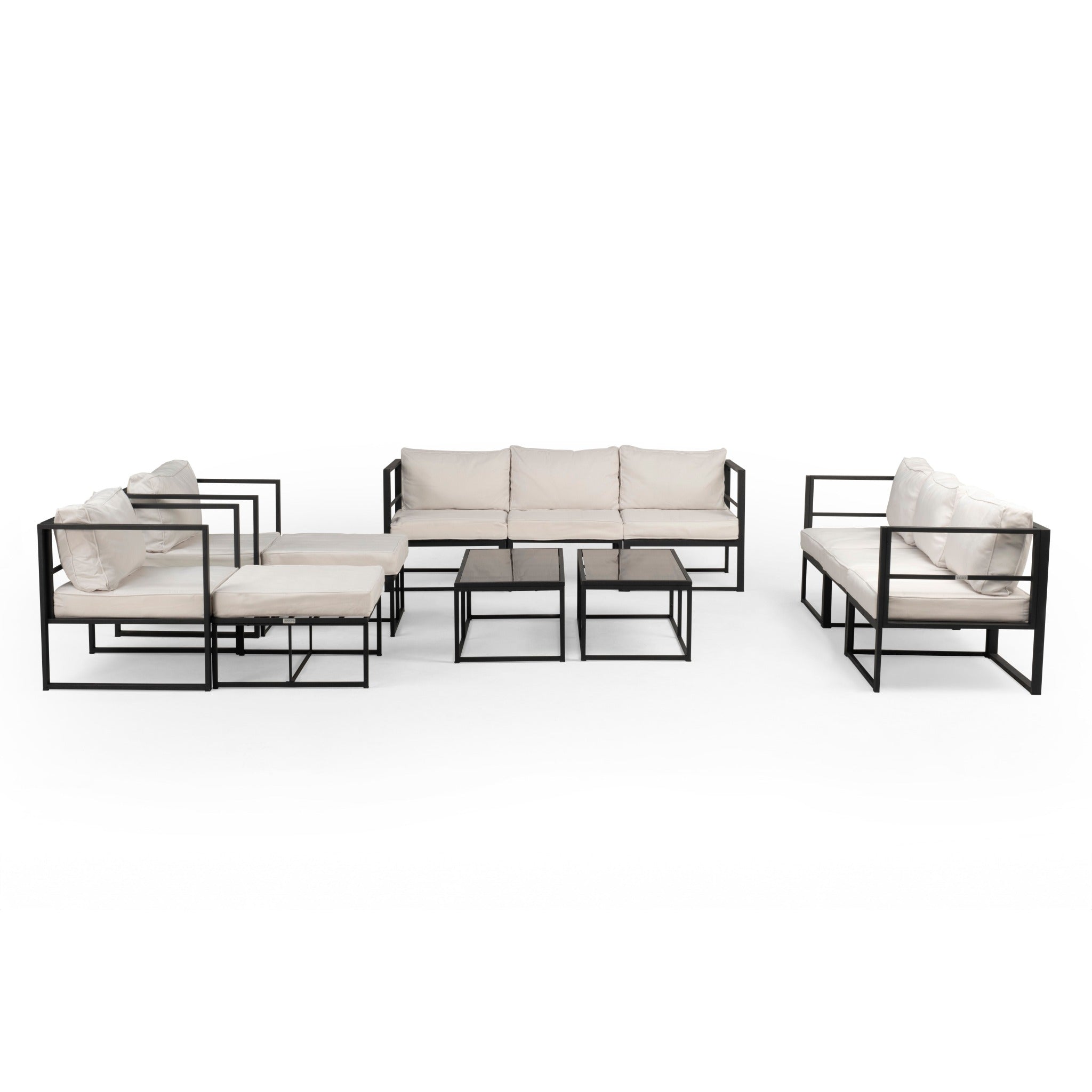 Conjunto de Jardín Portofino Deluxe — Sofá Modular y Cojines Premium — vista 3