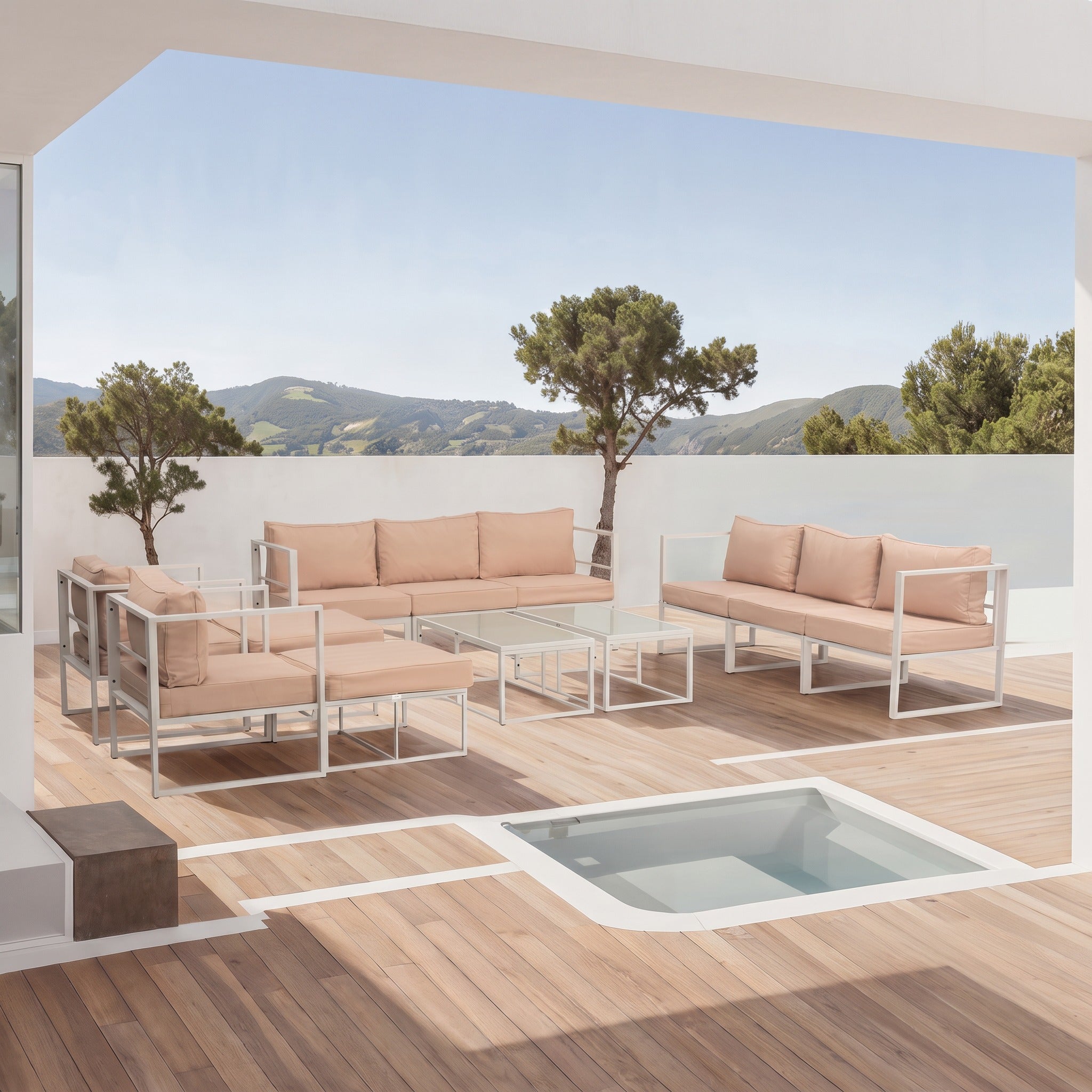 Conjunto de Jardín Portofino Deluxe — OUTLET | Sofá Modular — vista 3