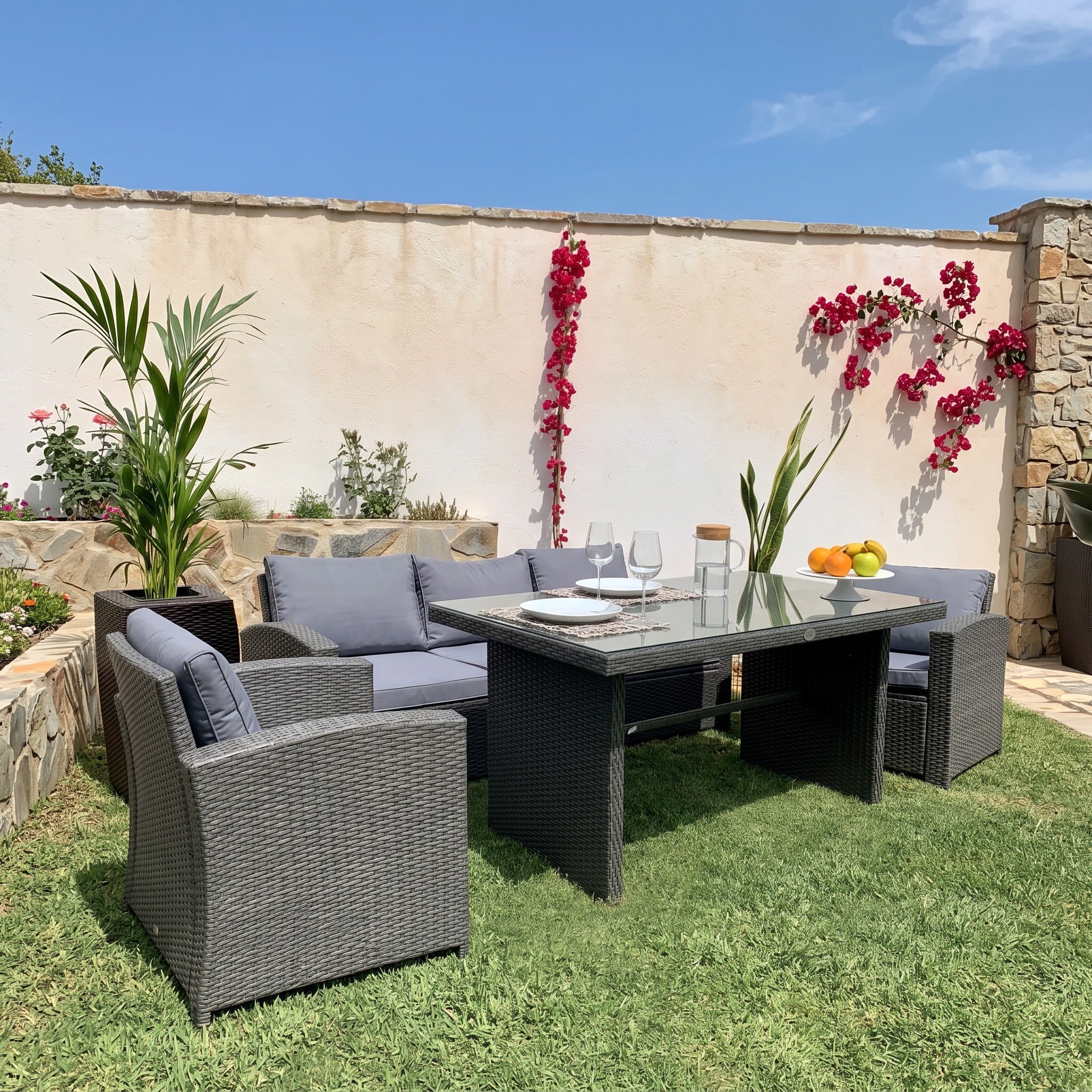 Conjunto de Jardín Firenze — Sofás y Mesa de Exterior — vista 4