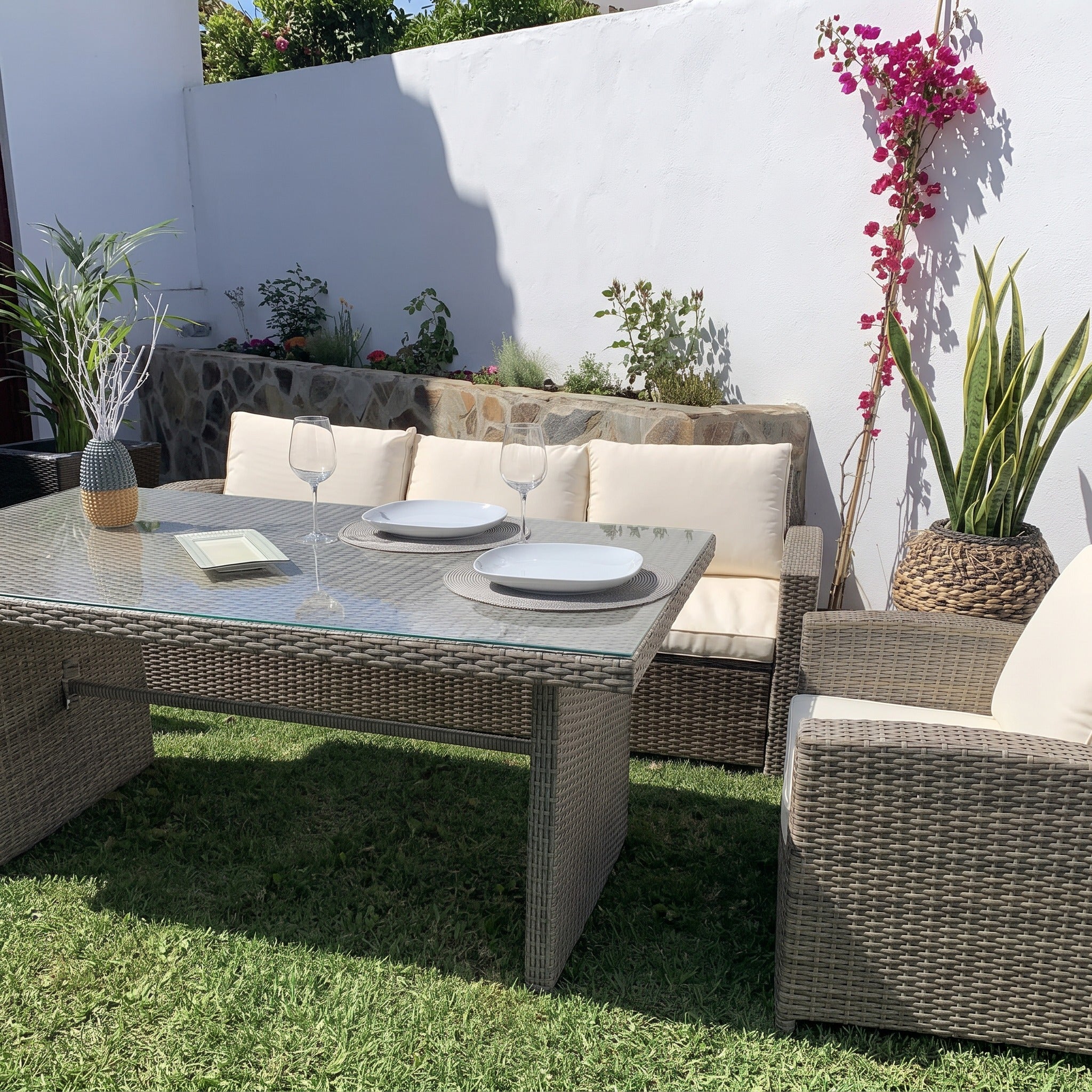 Conjunto de Jardín Firenze — Sofás y Mesa de Exterior — vista 7