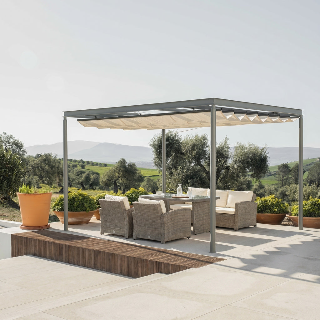 Conjunto de Jardín Firenze — Sofás y Mesa de Exterior — vista 34