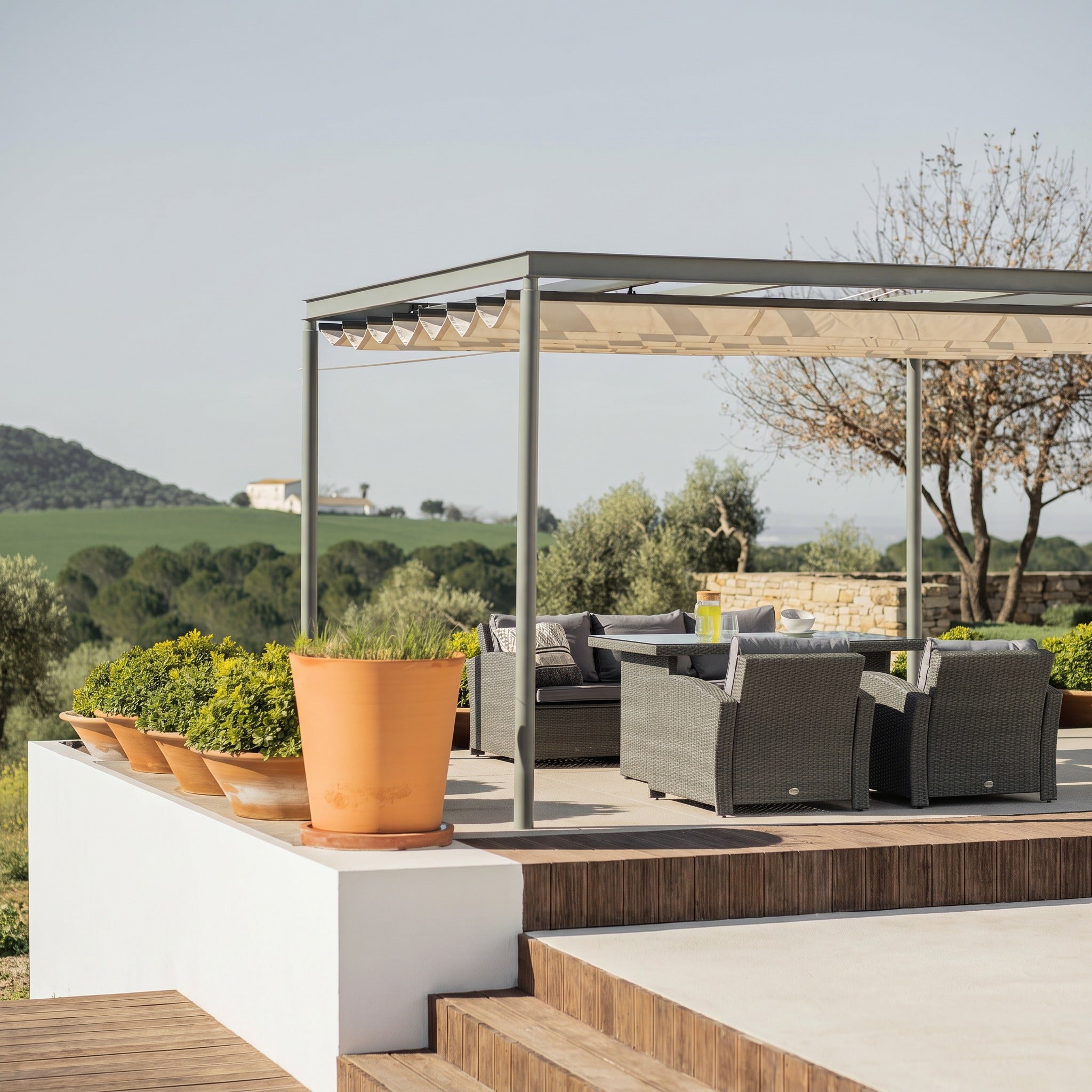 Conjunto de Jardín Firenze — Sofás y Mesa de Exterior — vista 36