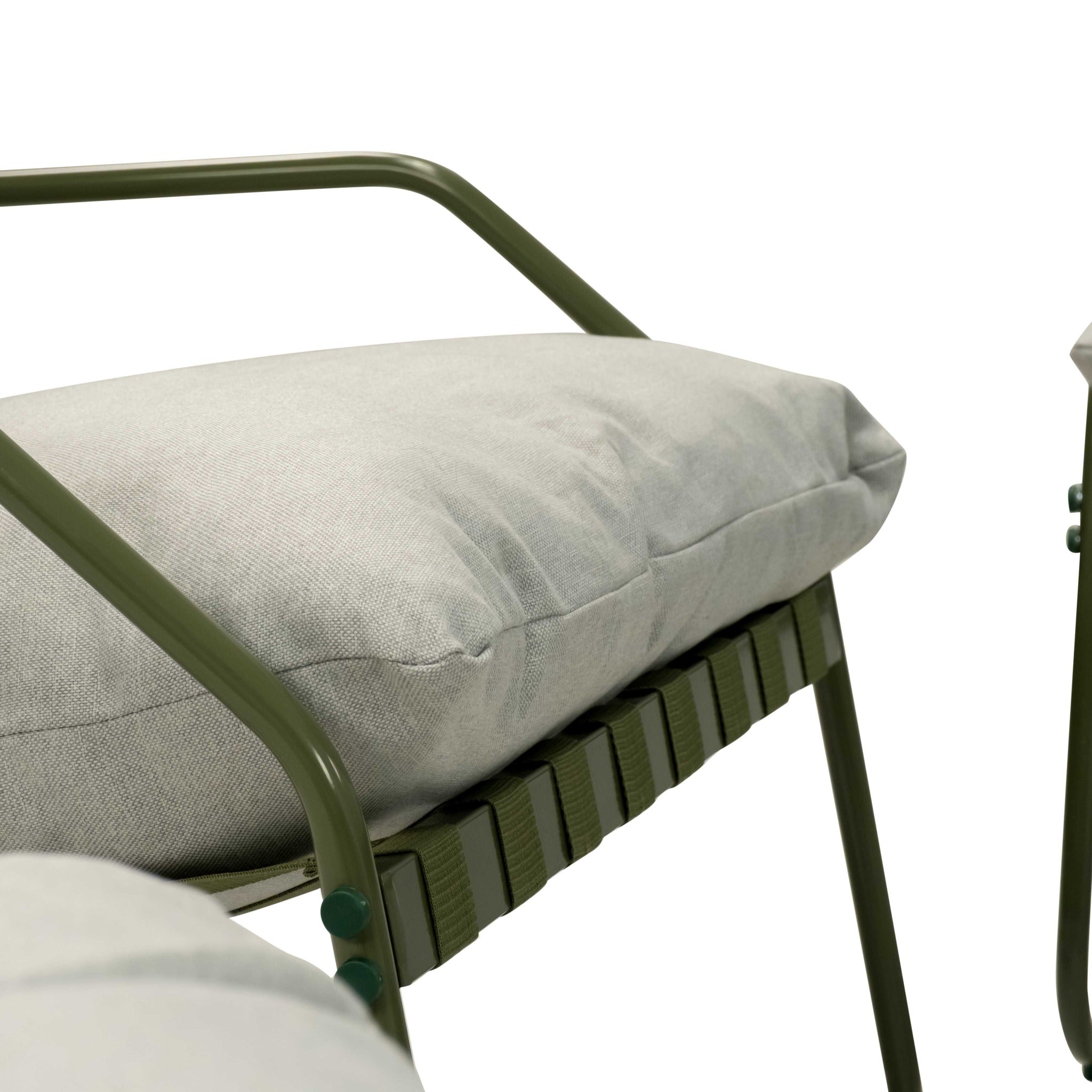 Conjunto de Jardín Genova Deluxe 8 Plazas — Cuerda Sintética y Acero | 2 Sofás, 4 Sillones y Mesa — vista 11