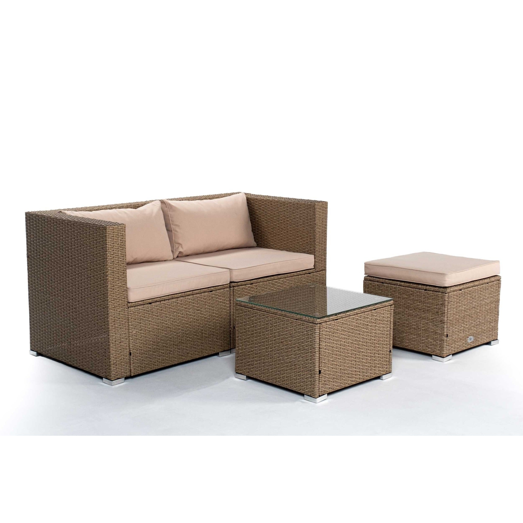 Conjunto de Jardín Ravello Doble — Sofás y Mesa | Ratán Sintético — vista 5