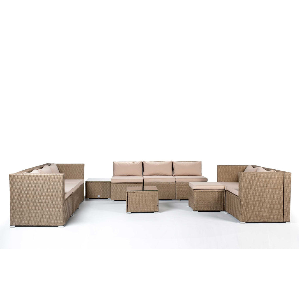 Conjunto de Jardín Ravello Triple XL — Ratán Sintético — vista 3
