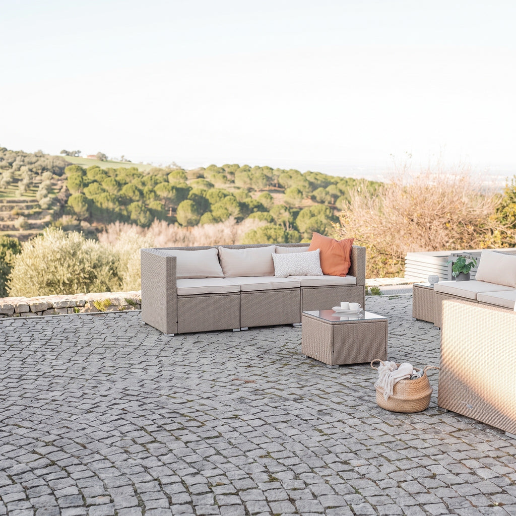 Conjunto de Jardín Ravello Triple XL — Ratán Sintético — vista 11