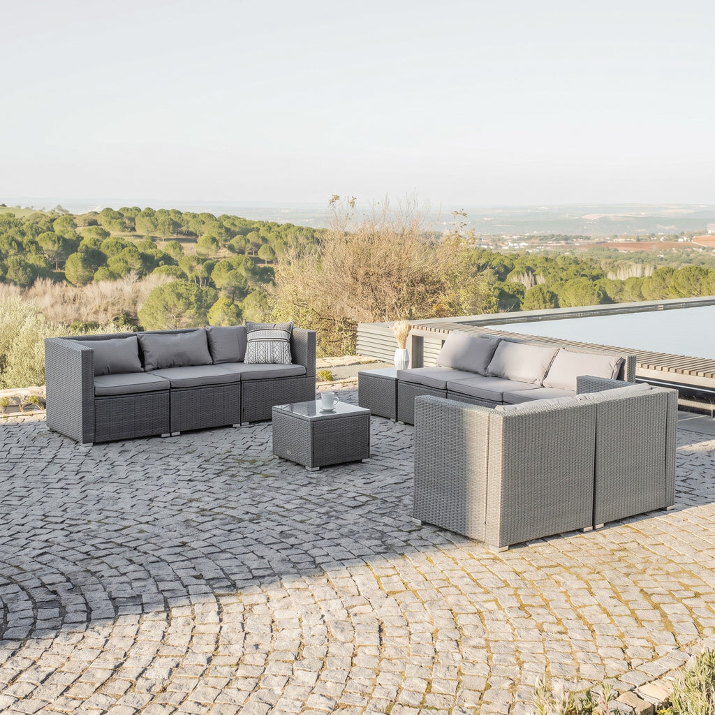 Conjunto de Jardín Ravello Triple XL — Ratán Sintético — vista 13