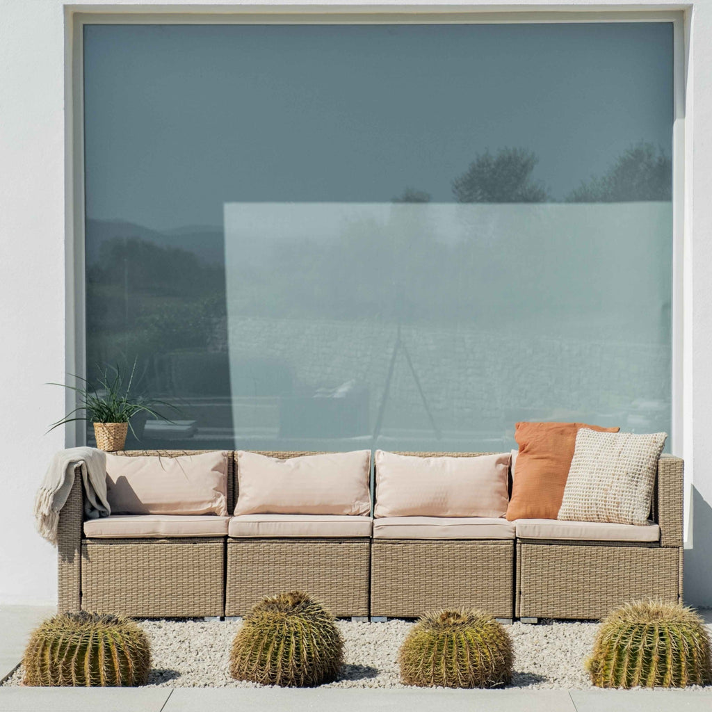 Sofá de Jardín Ravello Cuádruple — Modular | Ratán Sintético — vista 8
