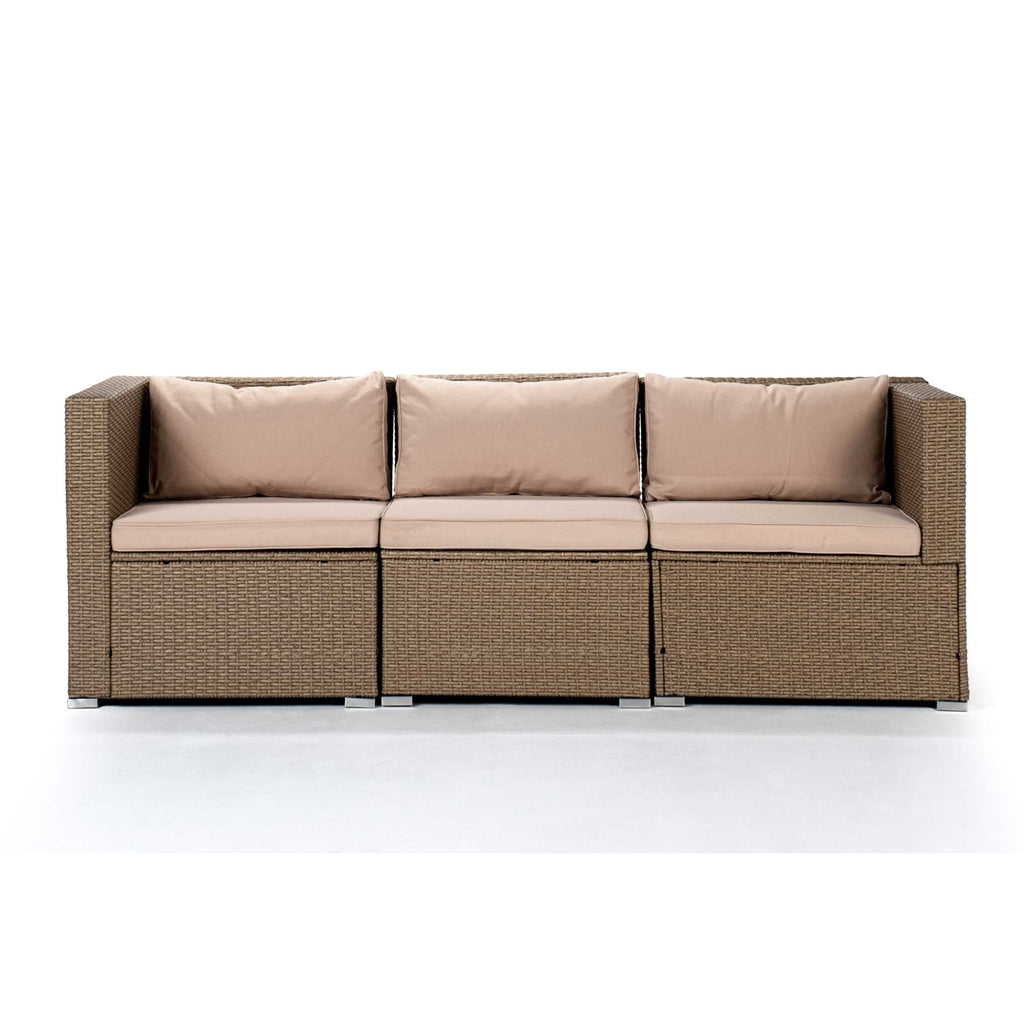 Sofá de Jardín Ravello Triple — Modular | Ratán Sintético — vista 5