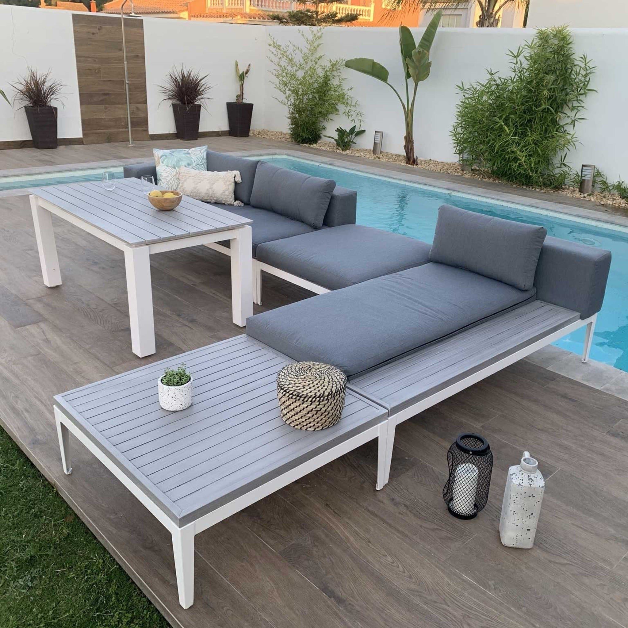 Conjunto de Jardín Santorini — OUTLET | Sofá Modular — vista 2