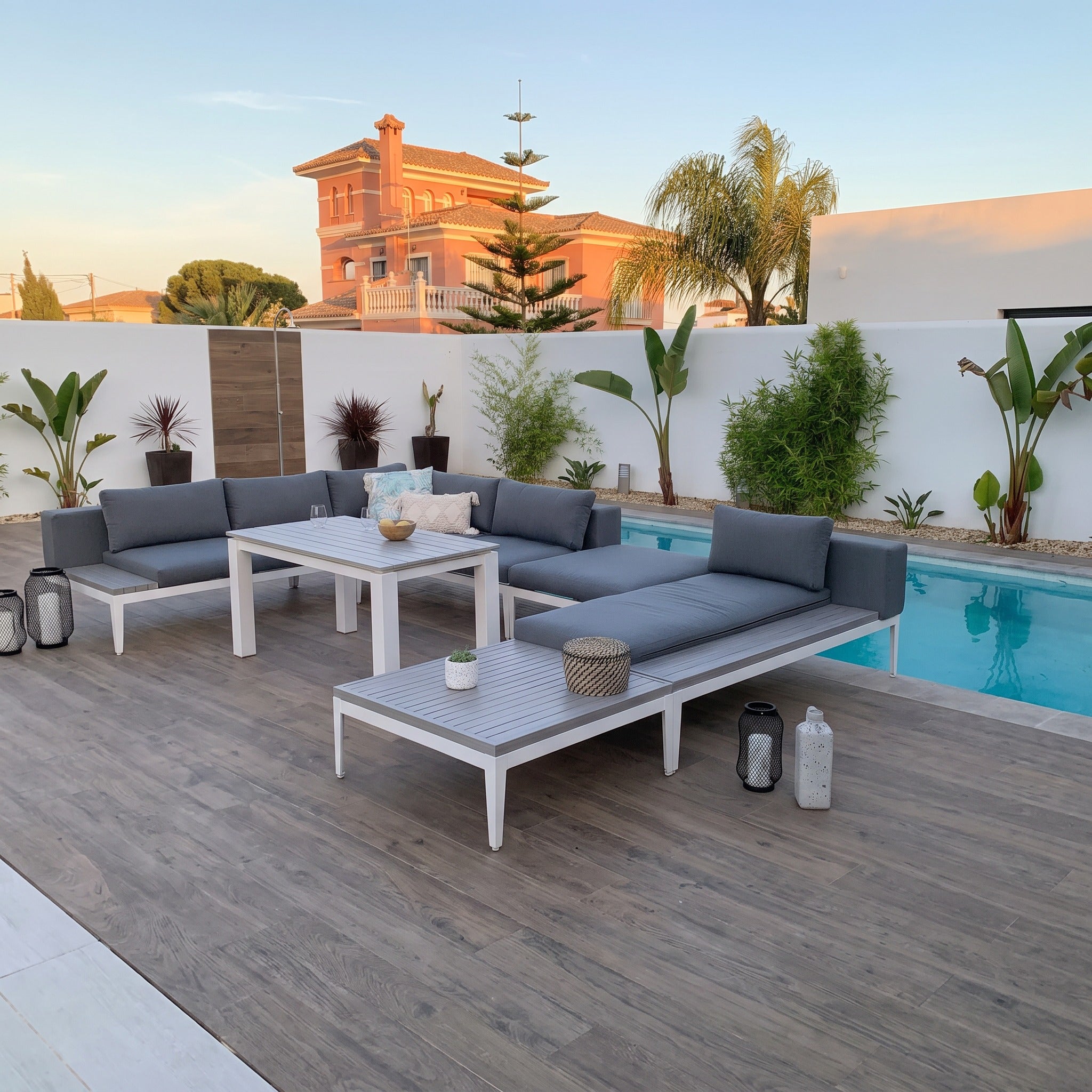 Conjunto de Jardín Santorini — OUTLET | Sofá Modular — vista 4