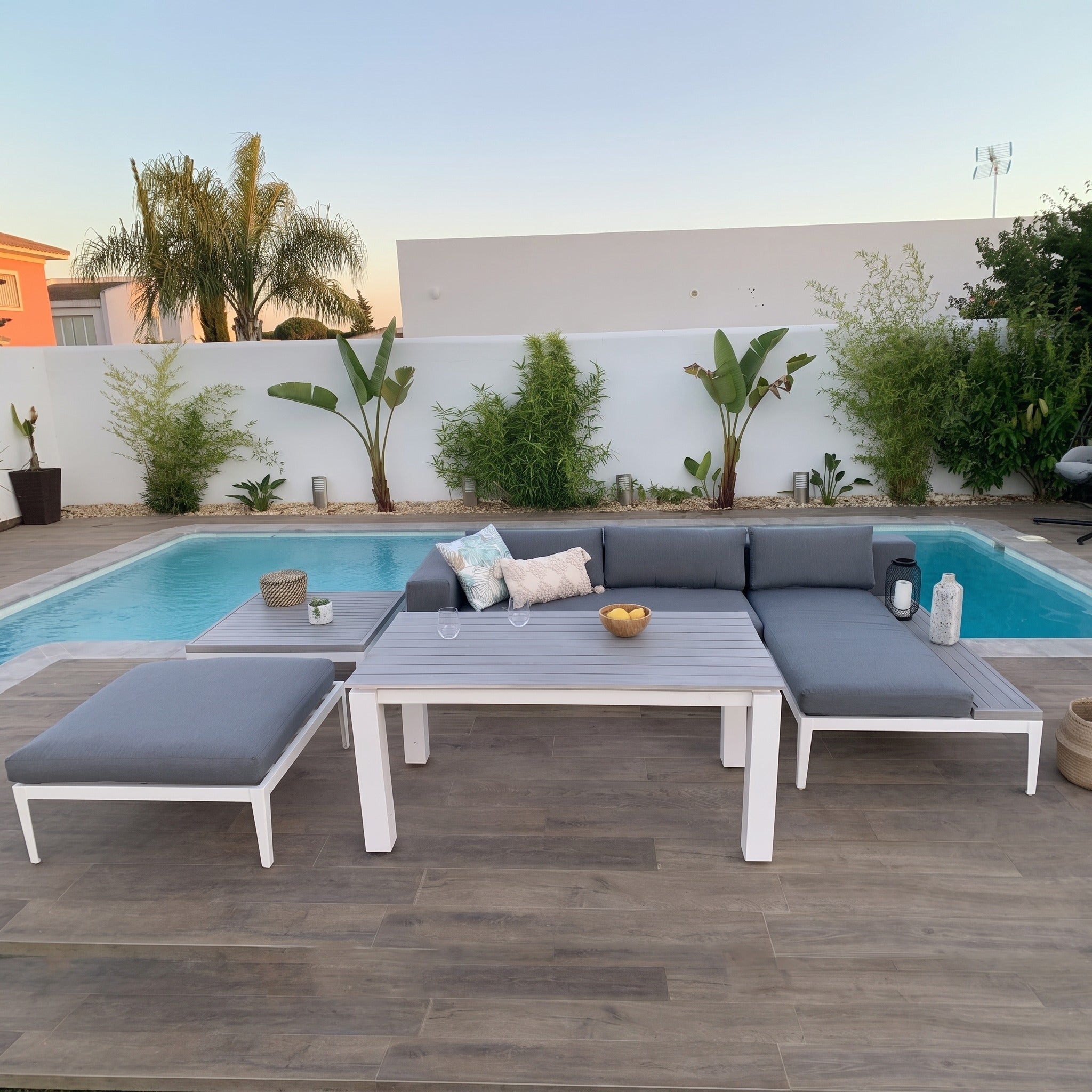 Conjunto de Jardín Santorini — OUTLET | Sofá Modular — vista 6